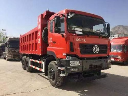 东风6x4自卸车L375 欧三 康明斯 右舵