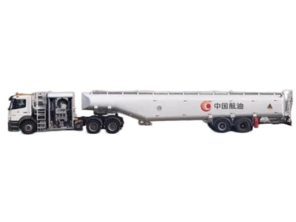 45方民航半挂飞机罐式加油车